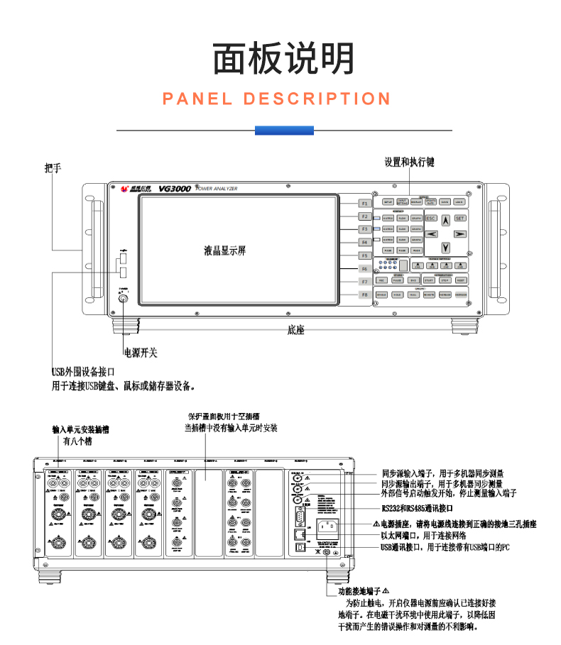 威格新品-多通道，多功能、高精度功率分析儀VG3000系列 廠家直銷 質(zhì)量保障插圖29